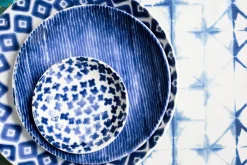 VIETRI Dinnerware|Santorini Stripe Pasta Bowl