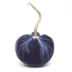 Hot Skwash Living|Décor|Sapphire Silk Velvet Pumpkin