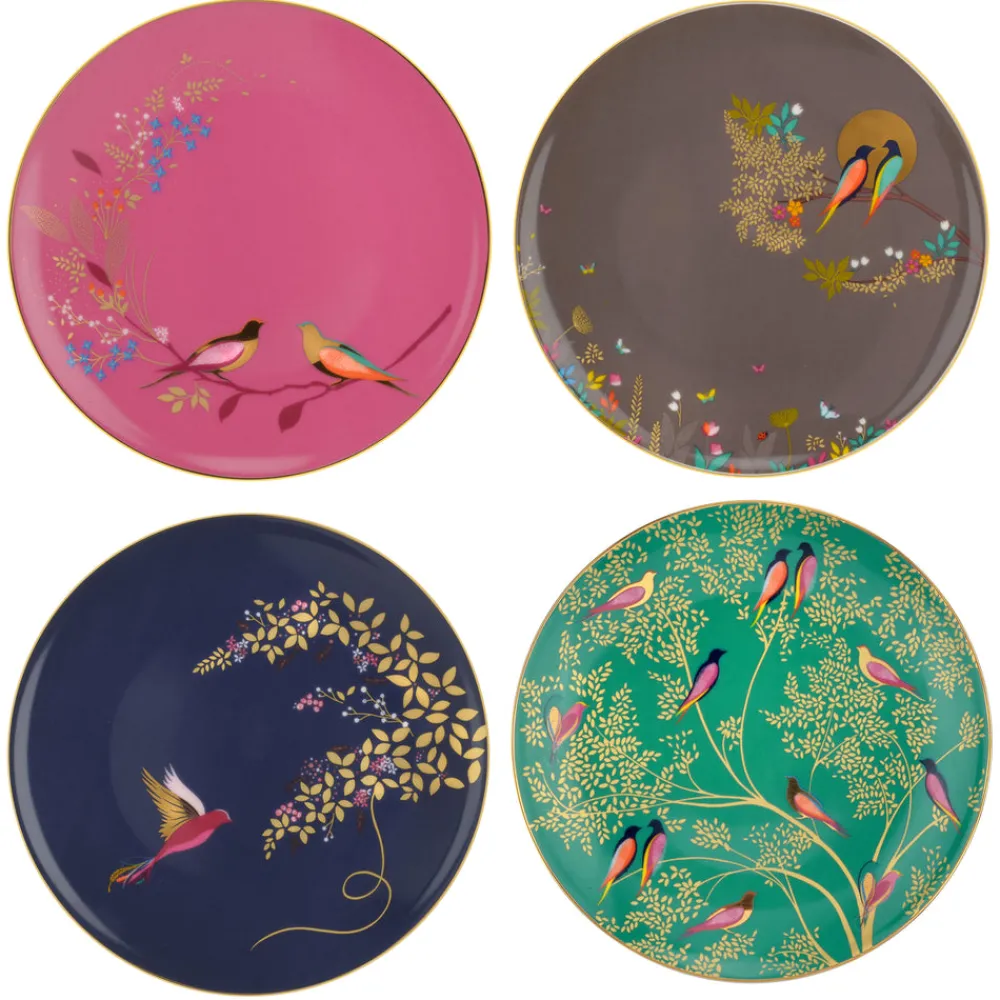 Portmeirion Dinnerware|Sara Miller Chelsea Collection Plates, Set of 4
