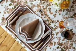 Loulou La Dune Place Settings & Linens|Sarah Placemat and Napkin Set