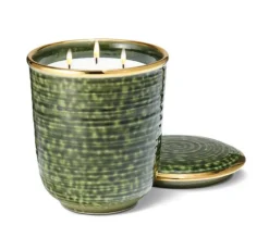 AERIN Candles|Bridesmaids|Savoy Nendaz Candle, Forest Green