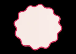 Matouk Place Settings & Linens|Scallop Edge Circle Placemat, Set of 4