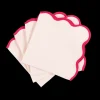 Matouk Place Settings & Linens|Scallop Edge Napkin, Set of 4
