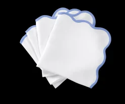 Matouk Place Settings & Linens|Scallop Edge Napkin, Set of 4