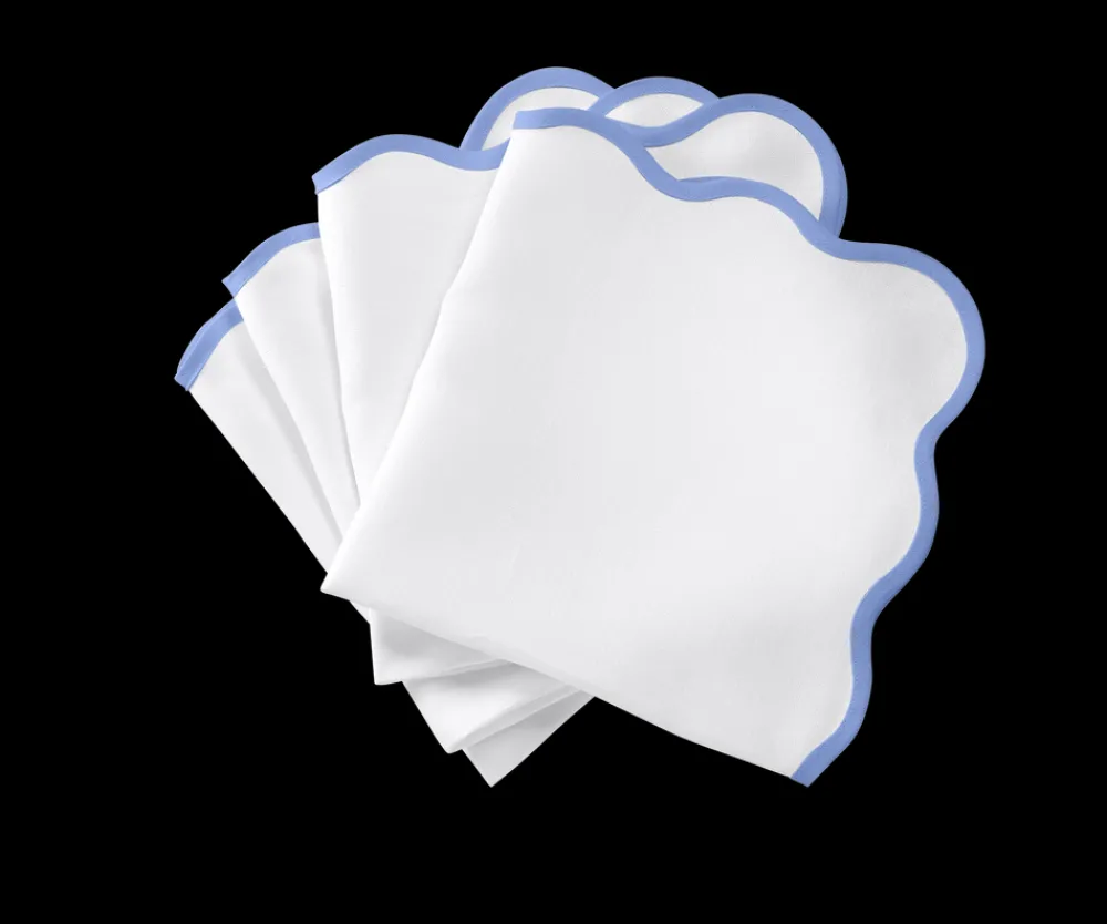 Matouk Place Settings & Linens|Scallop Edge Napkin, Set of 4