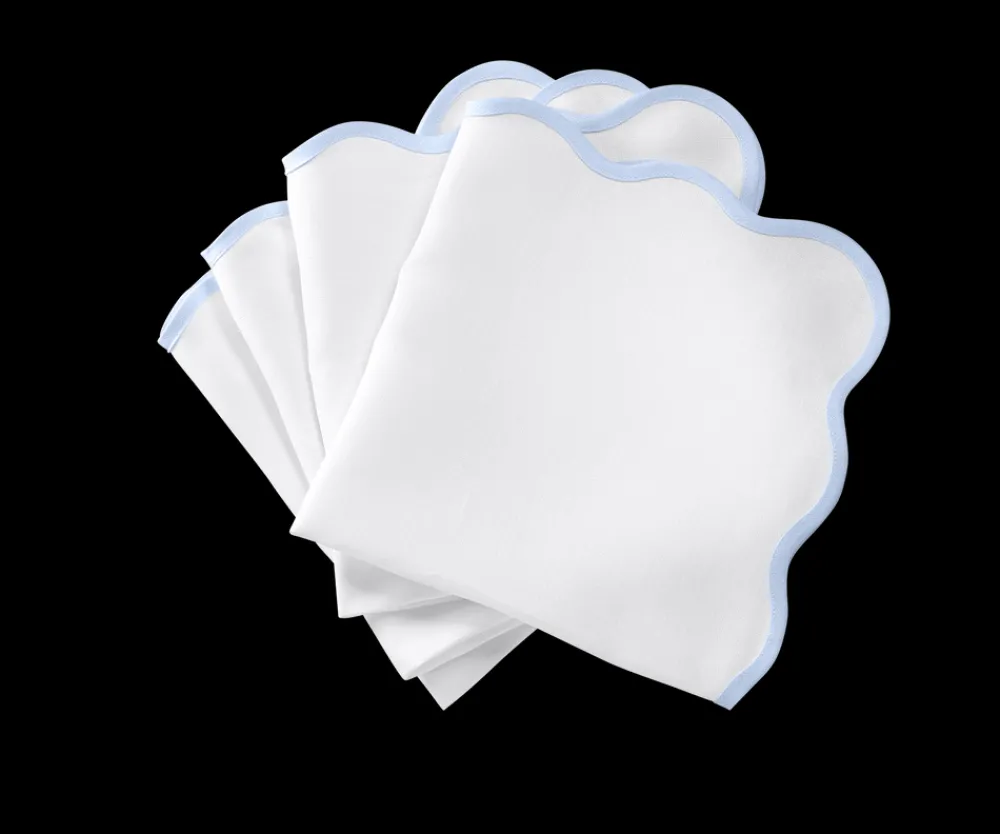 Matouk Place Settings & Linens|Scallop Edge Napkin, Set of 4