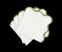 Matouk Place Settings & Linens|Scallop Edge Napkin, Set of 4