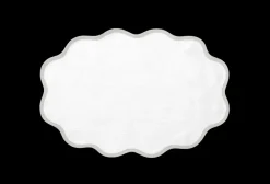 Matouk Place Settings & Linens|Scallop Edge Oval Placemat, Set of 4