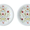 Twig NY Dinnerware|Scandinavian Floral Set of Two, 8" Accent Plates