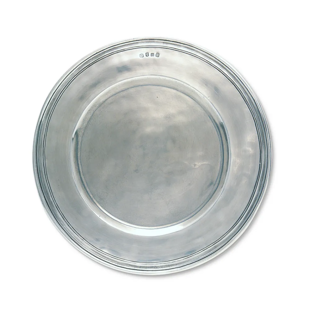 Match Dinnerware|Scribed Rim Charger, Large