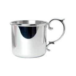 Salisbury Home|Monogram|Scroll Handle Straight Baby Cup