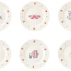 Josephine Dessine Dinnerware|Sea Creature Series, Set of 6