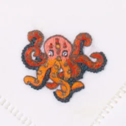 Henry Handwork Place Settings & Linens|Sea Life Mixed Cocktail Napkin Set