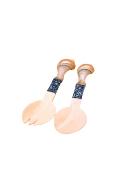 Inner Child Flatware|Seashell Serving Set in Blue