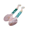 Inner Child Flatware|Seashell Serving Set in Green