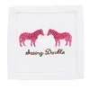 August Morgan Place Settings & Linens|Seeing Double Cocktail Napkins, Set of 4