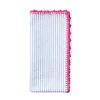 Kim Seybert Place Settings & Linens|Seersucker Napkin in Periwinkle & Pink, Set of 4