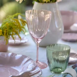 Costa Nova Glassware|Sensa Collection Tumblers in Bottle Green, Set of 6