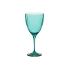 Costa Nova Glassware|Sensa Collection Water Glasses in Turquoise, Set of 6