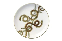 Laboratorio Paravicini Dinnerware|Serpentine Dinner Plate in Roped Serpentines
