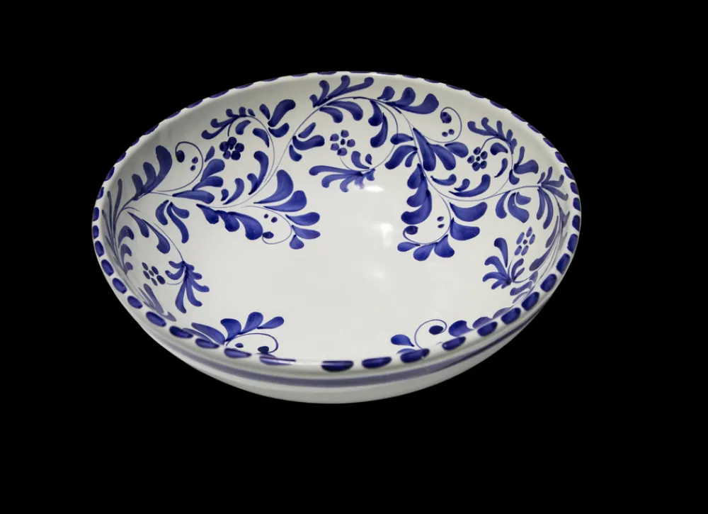 Piano Piano Dinnerware|Serving Bowl in Azul Classico