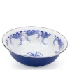 Golden Rabbit Dinnerware|Serving Bowl in Blue Crab