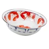 Golden Rabbit Dinnerware|Serving Bowl in Lobster