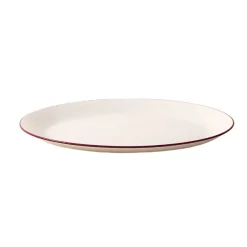 Made In Dinnerware|Serving Platter in Red Rim