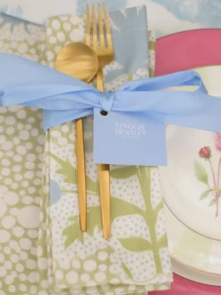 Maggie Bentley Designs Place Settings & Linens|Shagreen Tulip Napkins, Set of 4