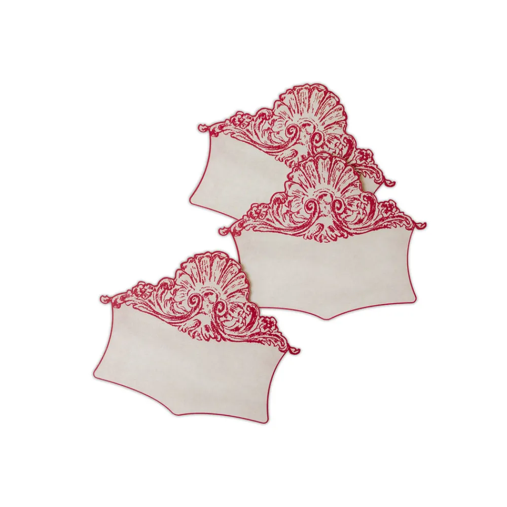 Nadia & Co Place Settings & Linens|Shell Flourish Place Card