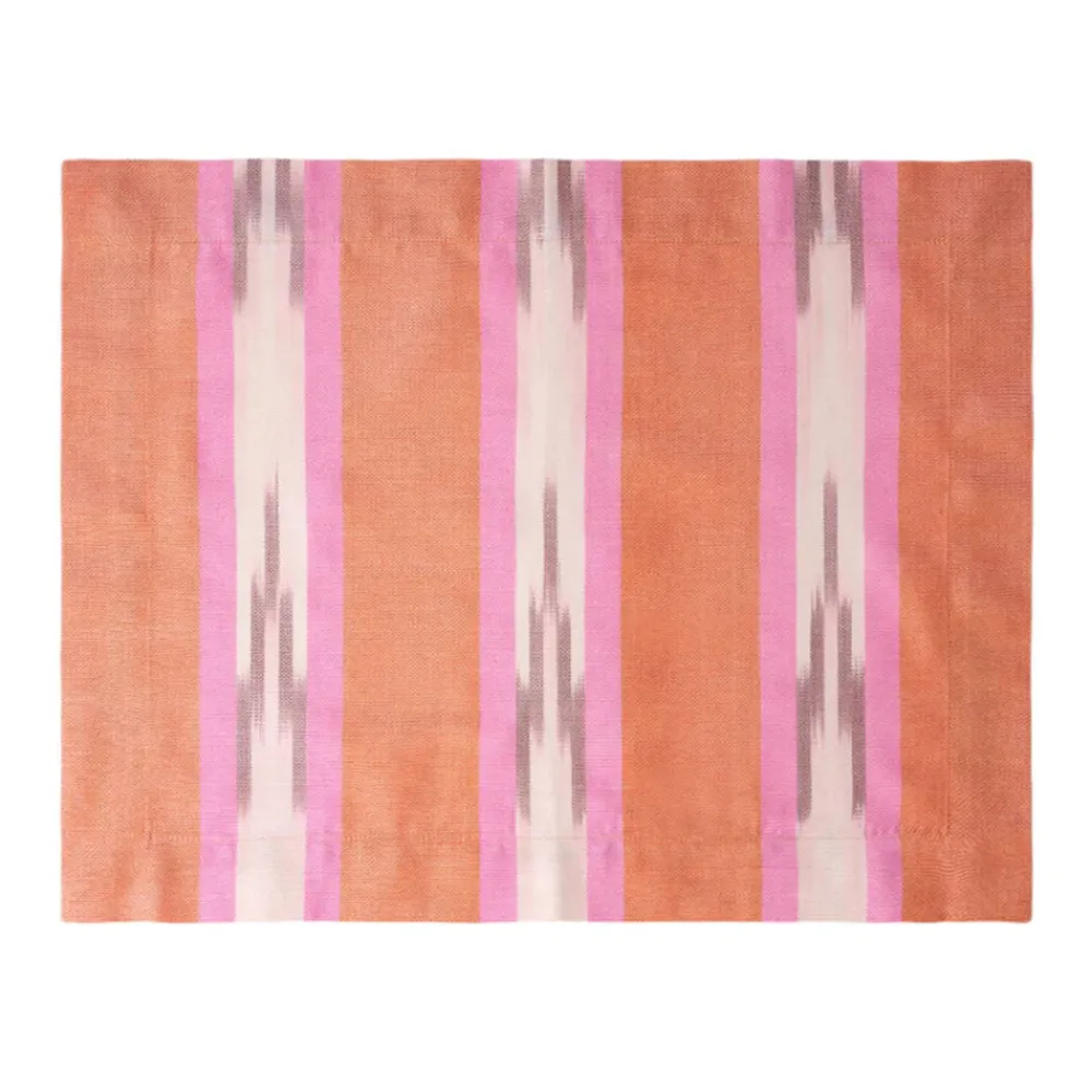 Cabana Place Settings & Linens|Sherbet Ikat Placemat