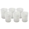 Craft Advisory Glassware|Short Hand Blown Tumbler in Grey, Set of 6