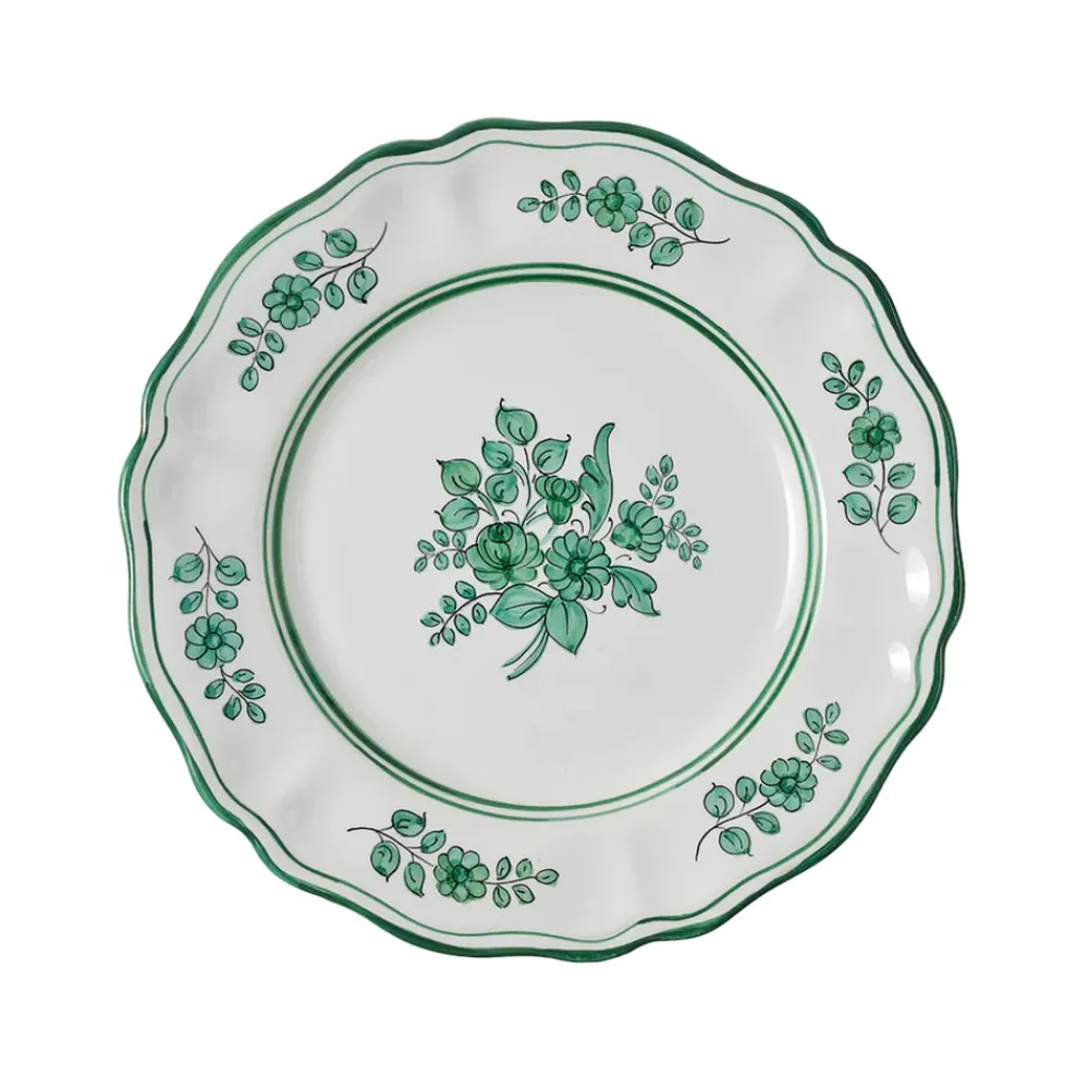 Cabana Dinnerware|Sicilia Dessert Plate in Green