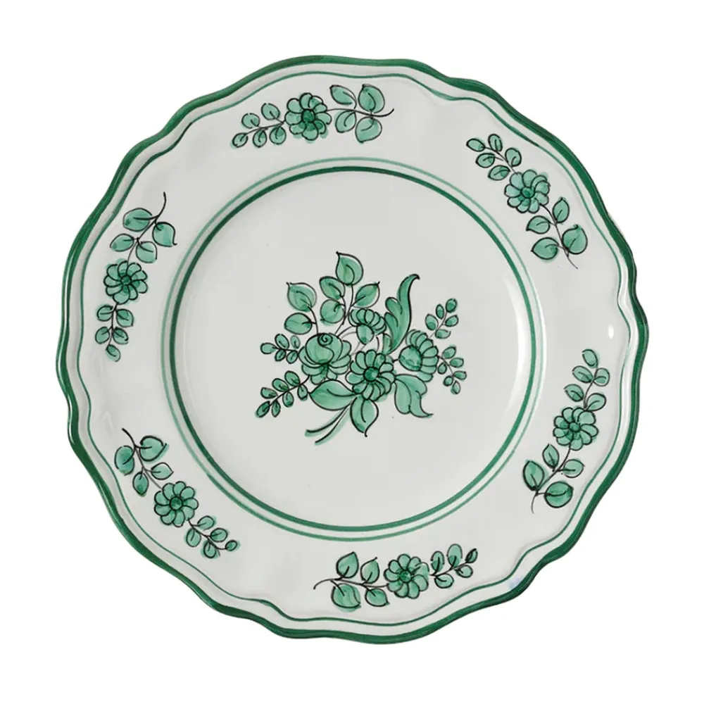 Cabana Dinnerware|Sicilia Dinner Plate in Green