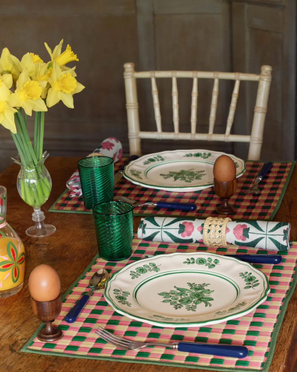 Cabana Dinnerware|Sicilia Dinner Plate in Green