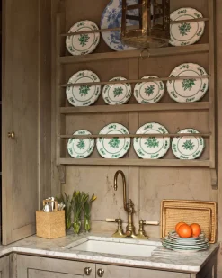 Cabana Dinnerware|Sicilia Dinner Plate in Green