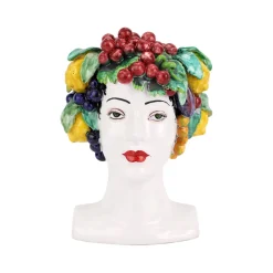 VIETRI Garden|Living|Sicilian Heads Assorted Fruit Head
