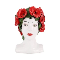 VIETRI Living|Décor|Sicilian Heads Poppies Head
