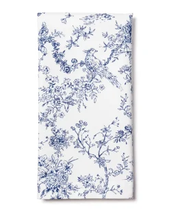 Petite Plume Place Settings & Linens|Signature Twill Napkin in Timeless Toile