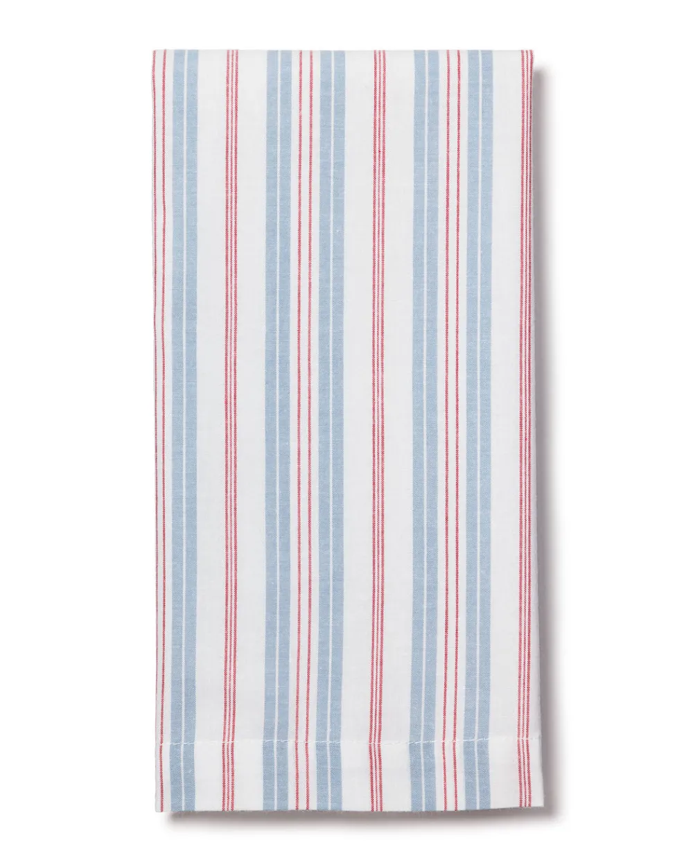 Petite Plume Place Settings & Linens|Signature Twill Napkins in Navy French Ticking, Set of 4