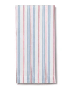 Petite Plume Place Settings & Linens|Signature Twill Napkins in Navy Gingham, Set of 4