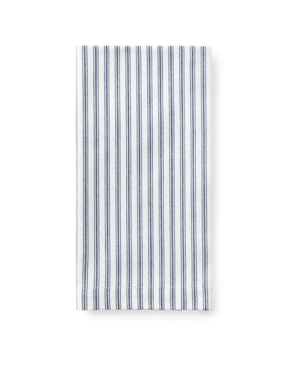 Petite Plume Place Settings & Linens|Signature Twill Napkins in Navy Gingham, Set of 4