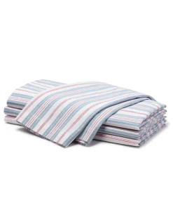 Petite Plume Place Settings & Linens|Signature Twill Napkins in Navy Gingham, Set of 4