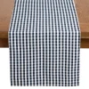 Petite Plume Place Settings & Linens|Signature Twill Runner in Navy Gingham