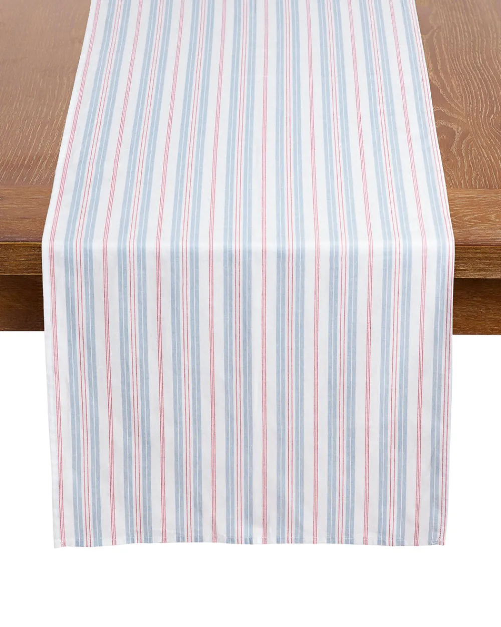 Petite Plume Place Settings & Linens|Signature Twill Runner in Navy Gingham