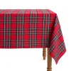 Petite Plume Place Settings & Linens|Signature Twill Tablecloth in Imperial Tartan