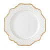 Anna Weatherley Dinnerware|Simply Anna Antique Polka Dinner in White/Gold