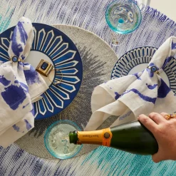 Joanna Buchanan Place Settings & Linens|Single Gem Napkin Rings, Set of Two