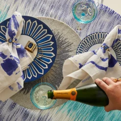 Joanna Buchanan Place Settings & Linens|Single Gem Napkin Rings, Set of Two