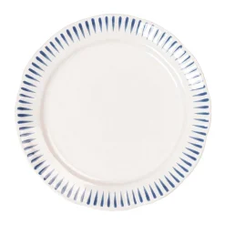 Juliska Dinnerware|Sitio Stripe Dinner Plate in Delft Blue